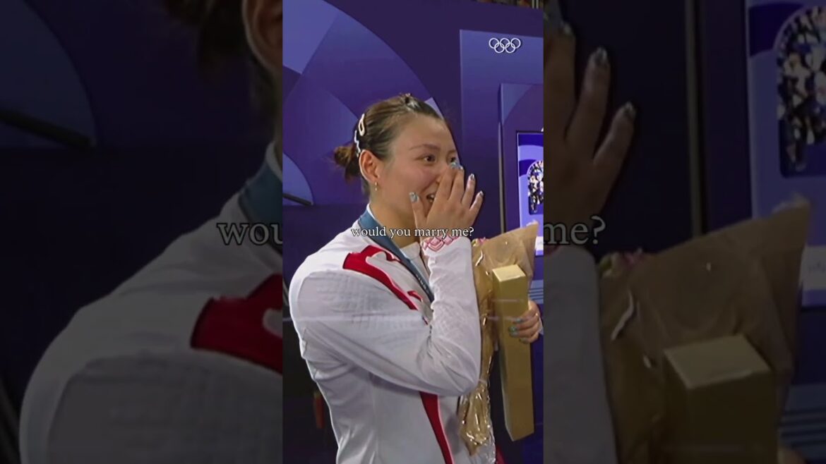 A moment we'll never forget at the Olympics. ❤️ #MoreThanSport #Badminton