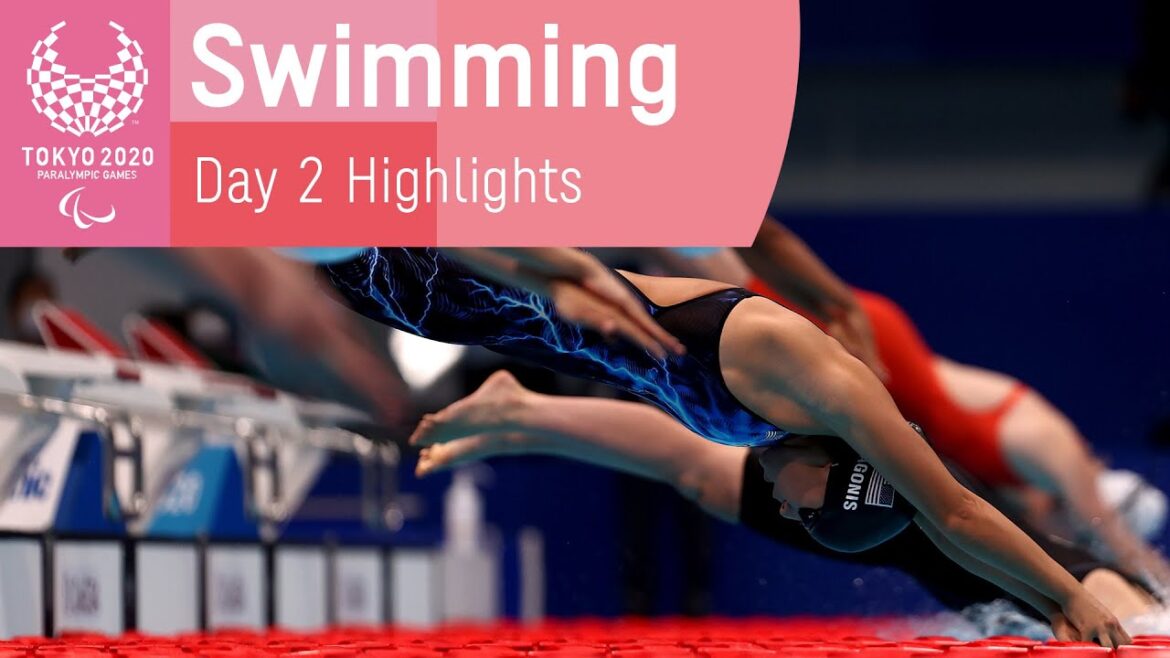Swimming Highlights | Day 2 | Tokyo 2020 Paralympic Games