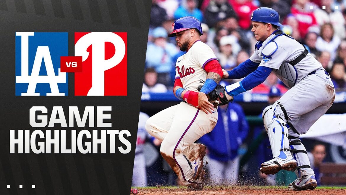 Faits saillants du jeu Dodgers vs Phillies (4/6/25) | Faits saillants MLB