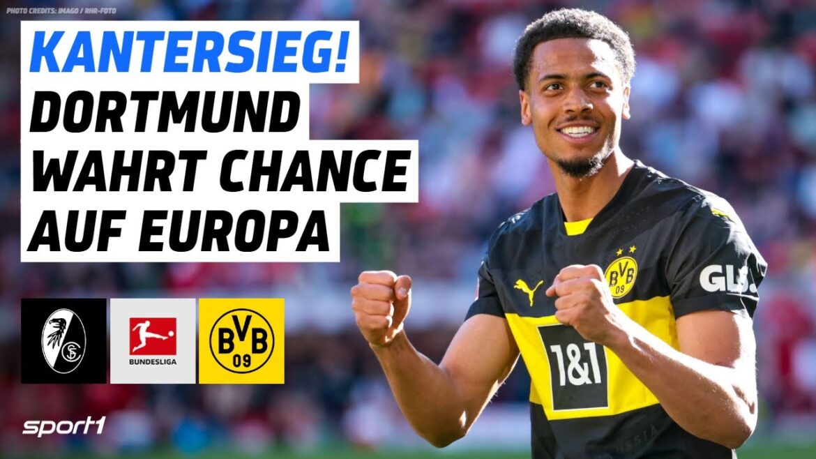 SC Freiburg - Borussia Dortmund | Bundesliga Buts et met en évidence le 28e match