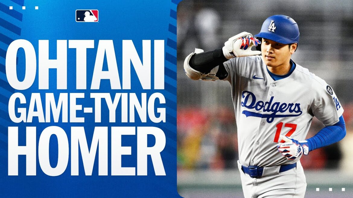 Shohei Ohtani, Homer à tenue de jeu! 💪 | Otani Shohei n ° 4 libéré