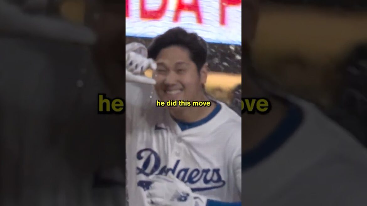 La célébration de home run d'Ohtani a expliqué