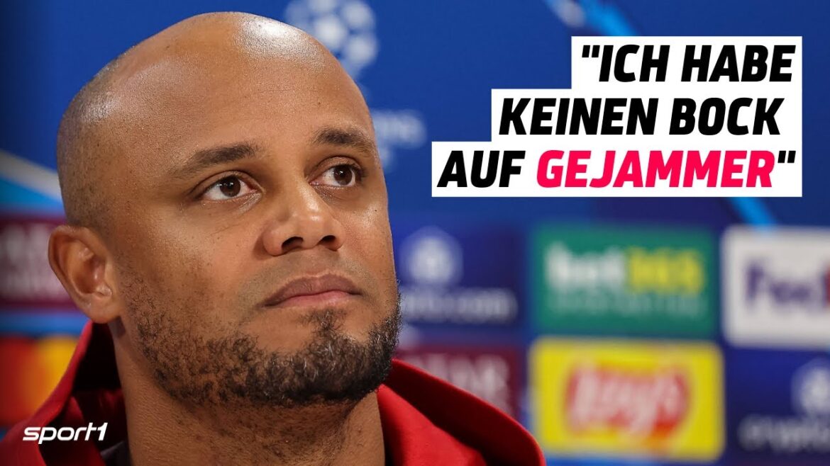 Misère des blessures? L'entraîneur du Bayern Kompany devient clair!