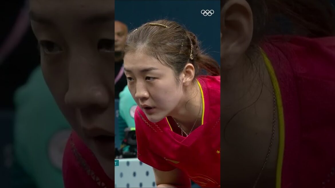 Chen Meng took gold in the Women’s Table Tennis Singles with unmatched skill and precision! 🥇