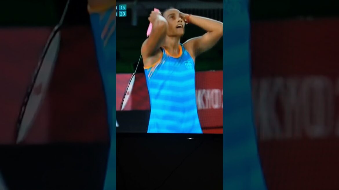 #PVSindhu last moment of winning #bronze medal in #Tokyo2020 #olympic #Pusarla #sindhu #badminton