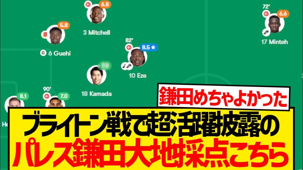 [Super bonne nouvelle]Kamata Daichi marque pour la bataille de Brighton lol