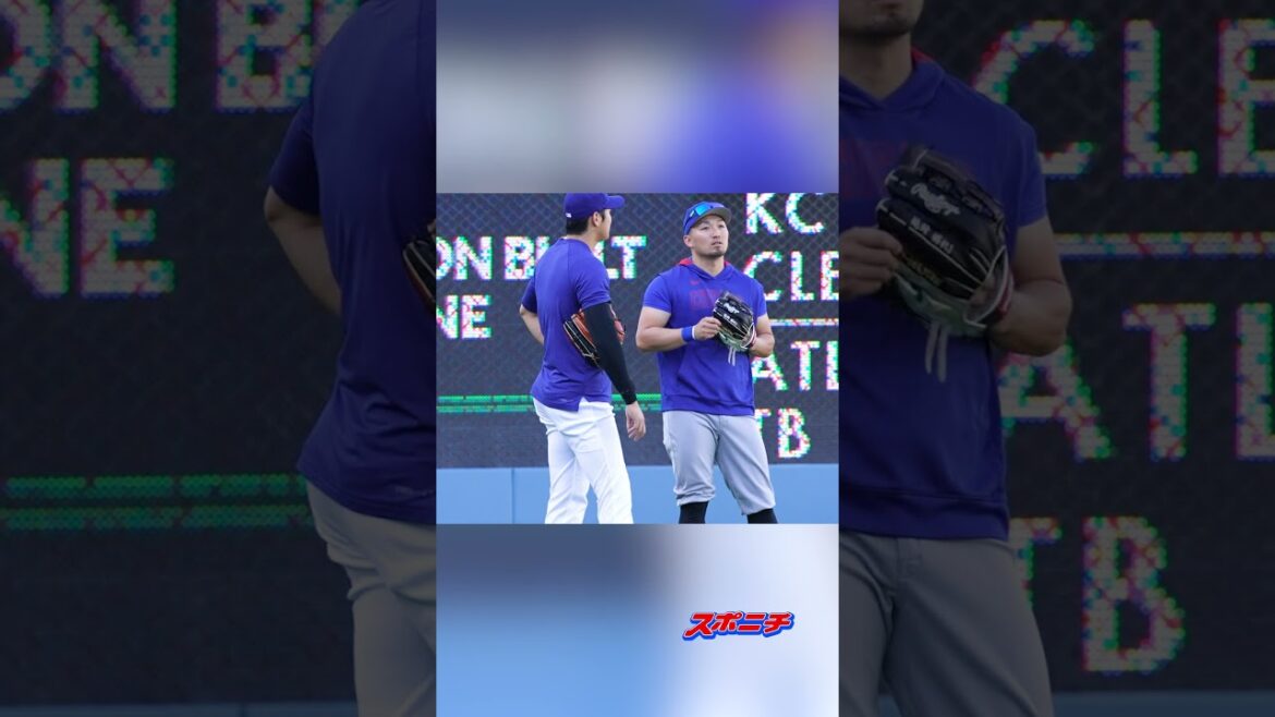 [Suzuki Seiya, 11 avril]Suzuki Seiya discute avec Otani #shorts #Suzuki Seiya #seiyasuzuki #otani shohei #shohei #shoheiohtani