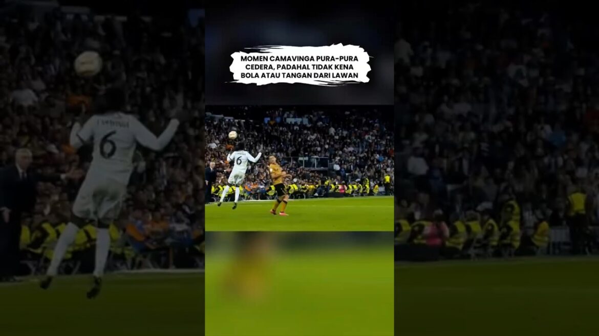 Camavinga a fait semblant d'être blessé, Kubo était furieux 😡 #realmadrid #sociédad #copadelrey