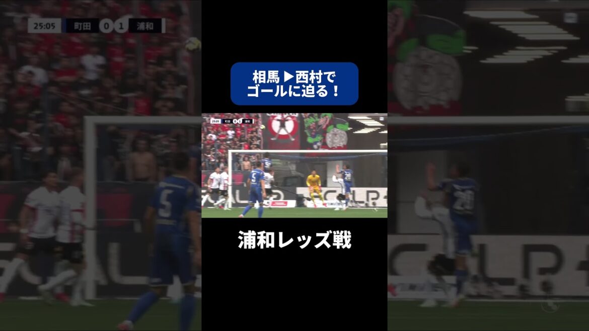 Soma ▶ ️Shimura s'approche de l'objectif! ｜ #Urawa Reds Game #shorts