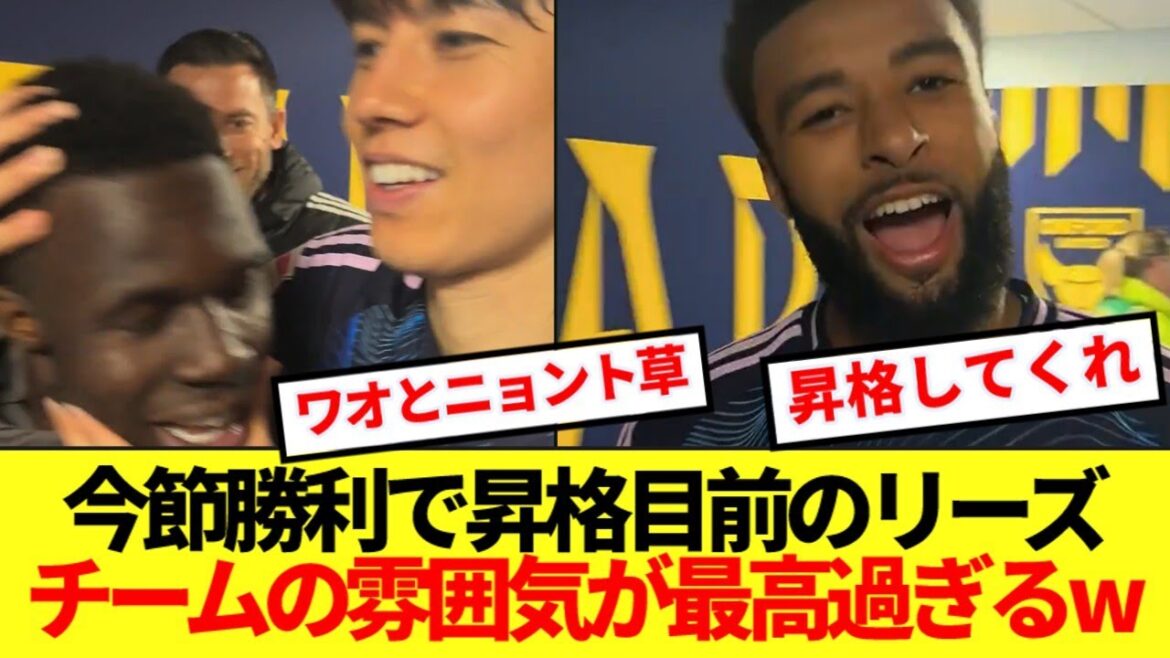 [Chérie]Leeds approche de la promotion avec cette victoire de match, et Tanaka Woo est là, le lol au cœur rugueux