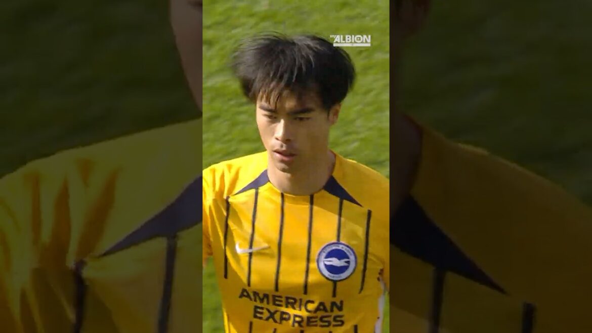 Mitoma revient et trouve le net #Kaorumitoma #brightonandhovealbion #premierleAGueClub