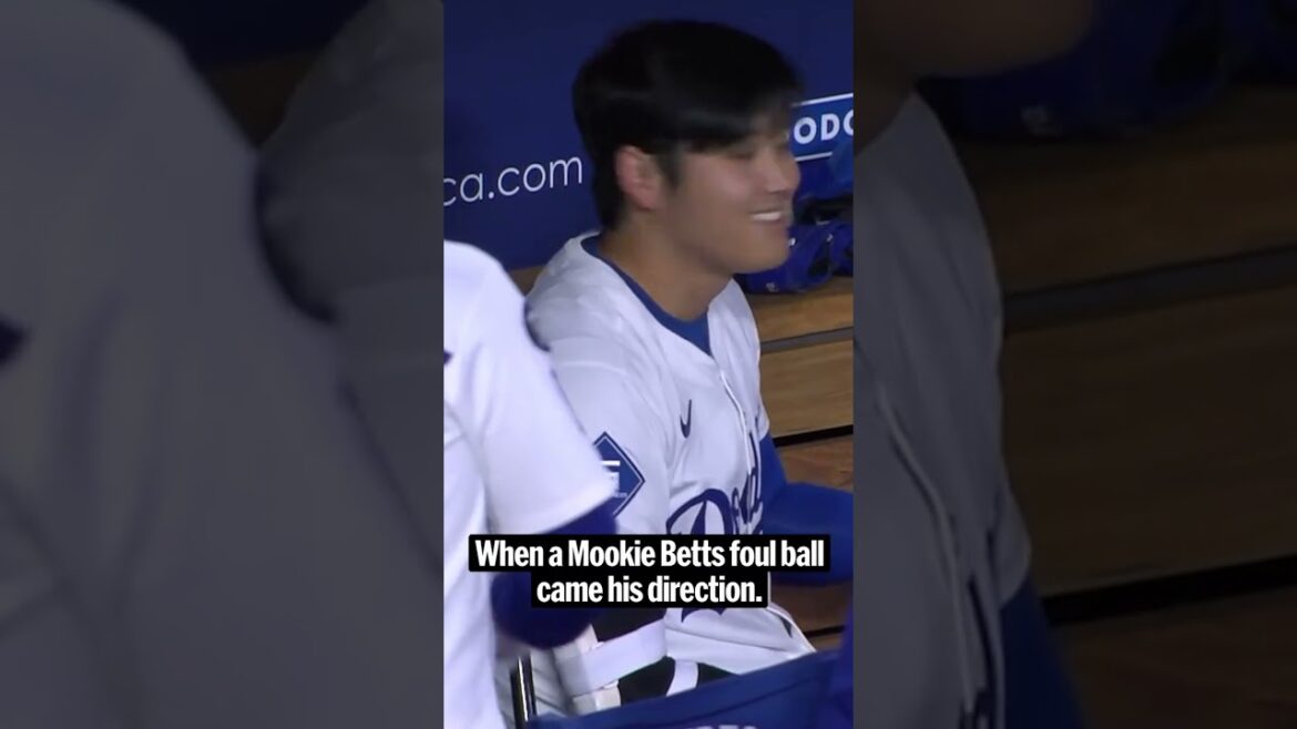 Shohei est passé de ce 😄 à 😮 très vite