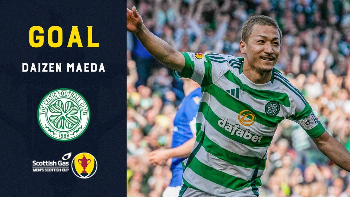 Objectif – Daizen Maeda | St. Johnstone v Celtic | Coupe écossaise pour hommes écossais pour hommes Objectif - Daizen Maeda | St. Johnstone v Celtic | Coupe écossaise pour hommes écossais pour hommes