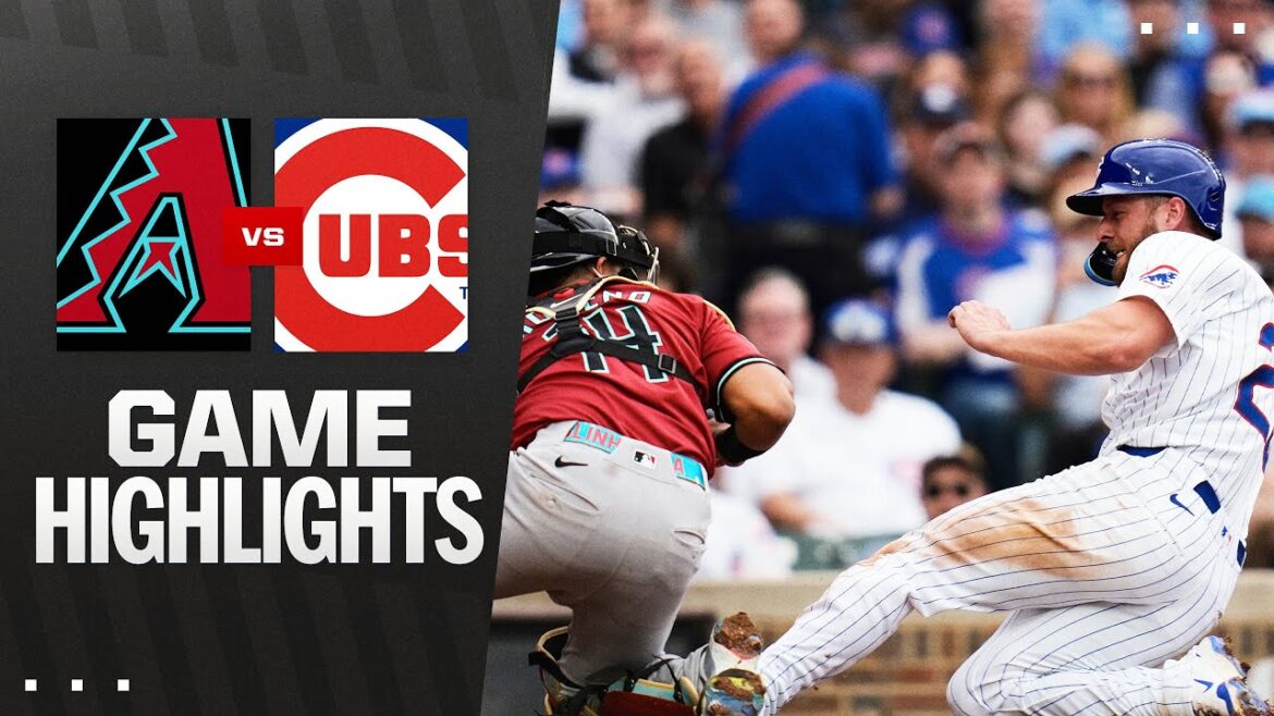 D-Backs vs Cubs Game Highlights (4/18/25) | Faits saillants MLB