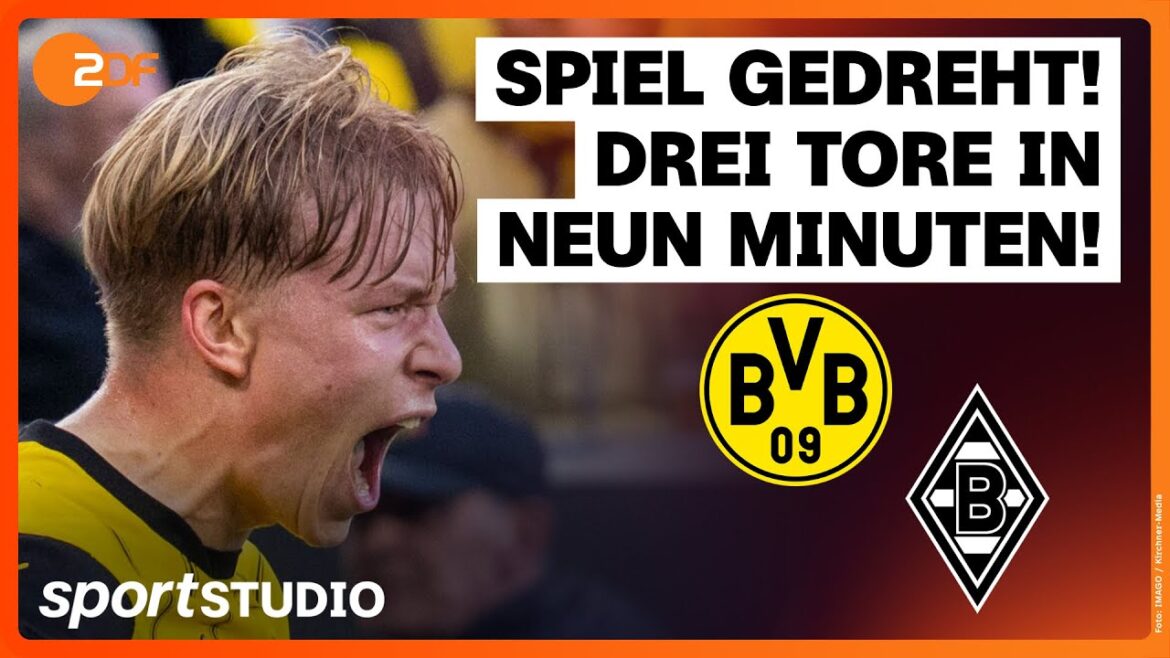 Borussia Dortmund - Borussia Mönchengladbach | Bundesliga, jeudi 30 2024/25 | studio de sport