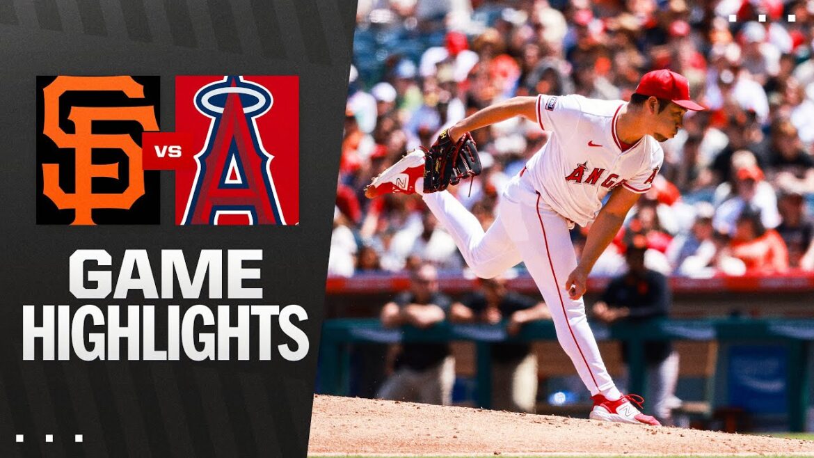 Giants vs Angels Game Faits saillants (4/20/25) | Faits saillants MLB