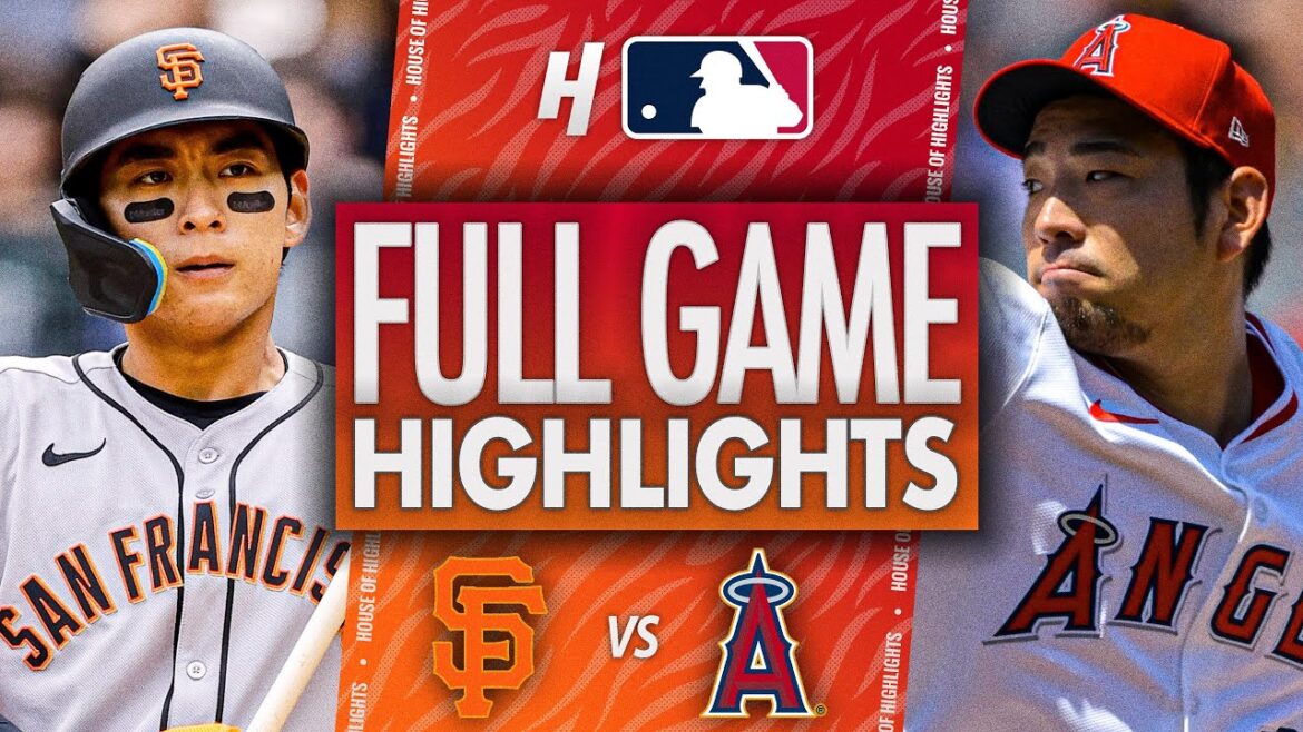 San Francisco Giants vs Los Angeles Angels - Full Game Faits Highlights | 20 avril 2025 MLB Saison