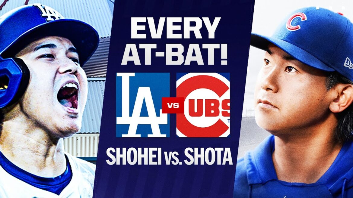 Chaque pas: Shohei Ohtani prend la tir de Shota Imanaga | Imanaga Shota Highlights