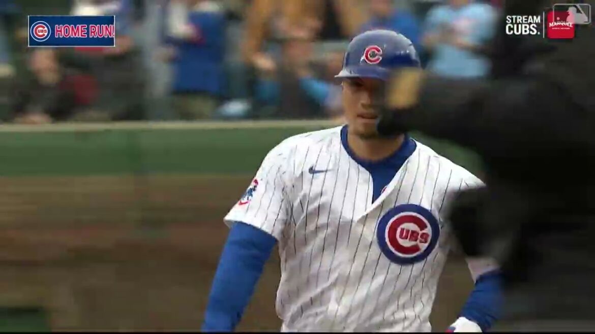 Run à domicile de Seiya Suzuki à 2 points