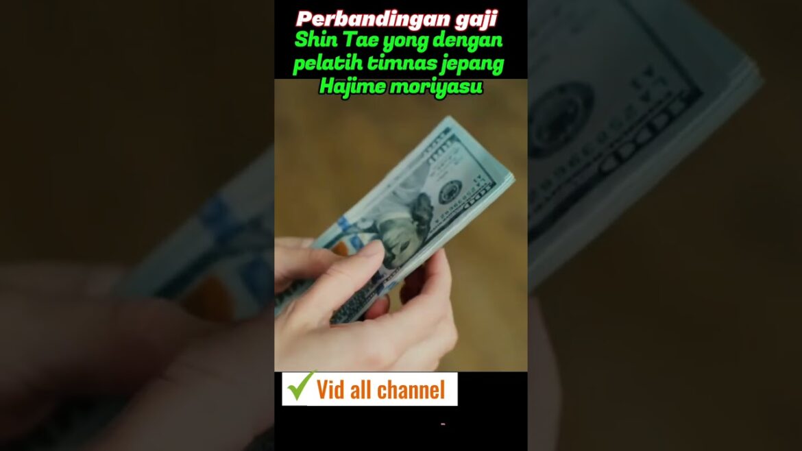 Comparaison du salaire de Shin Tae Yong avec l'entraîneur de l'équipe nationale japonaise Hajime Moriyasu Indonesia vs Japon