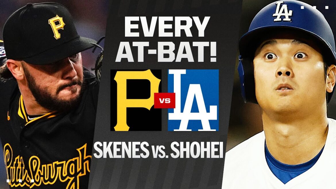 Deux des meilleurs joueurs de MLB s'affrontent! 😳 Paul Skènes contre Shohei Ohtani (chaque pitch, chaque batte)