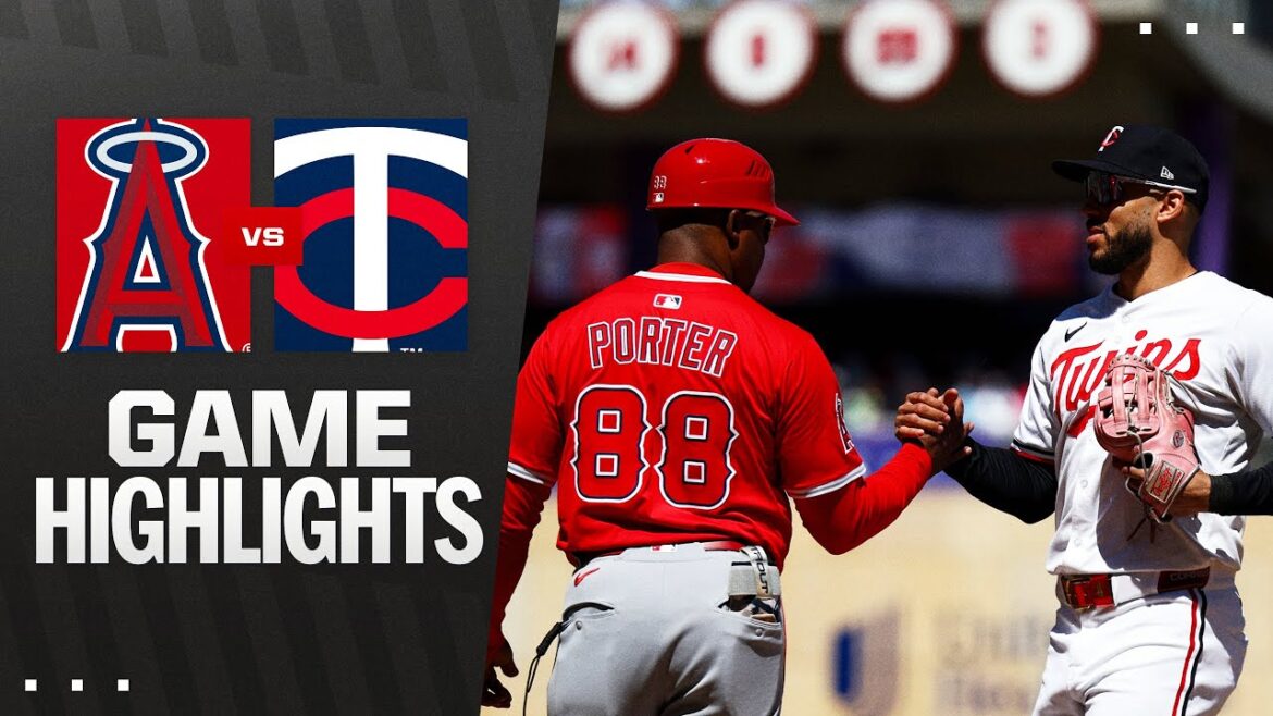 Faits saillants du jeu Angels vs Twins (26/04/25) | Faits saillants MLB