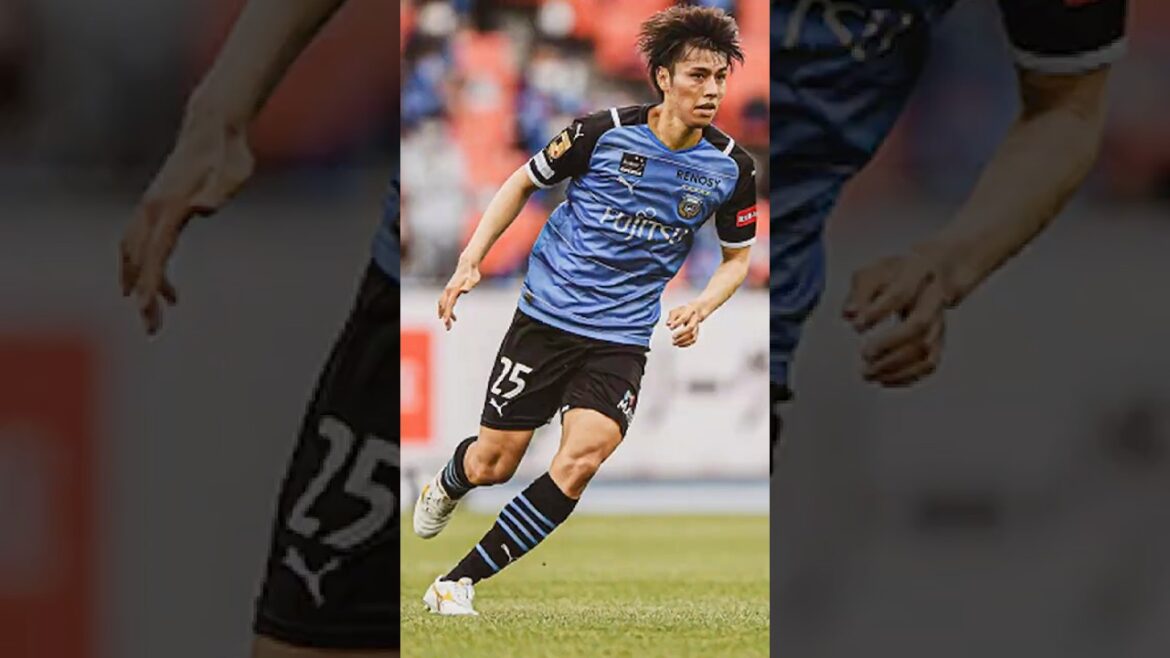 Jetons un coup d'œil au temps d'Ao Tanaka avec Kawasaki Frontale! 🩵🐬