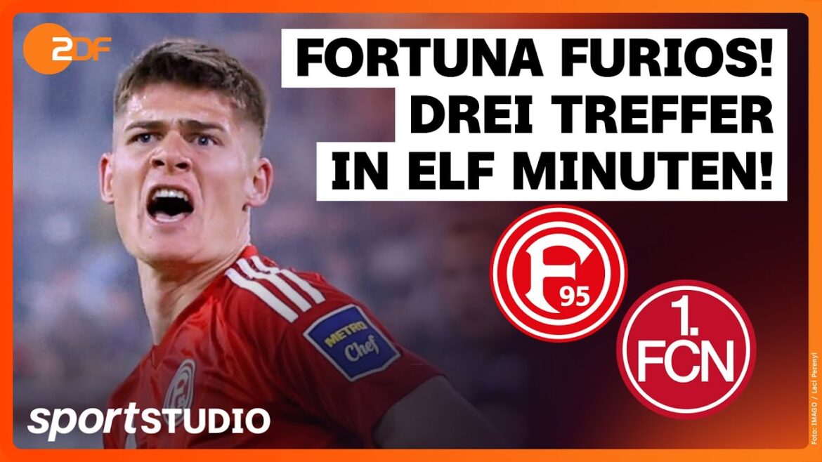 Fortuna Düsseldorf - 1. FC Nürnberg | 2e Bundesliga, matchdi 31 2024/25 | studio de sport