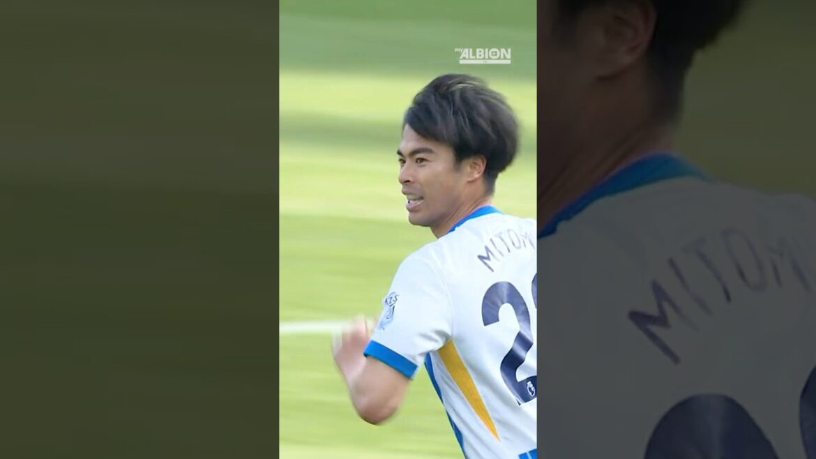 Kaoru à la rescousse | Mitoma hoche la tête à domicile #BrighTonandHovealBion #Mitoma #premierleague