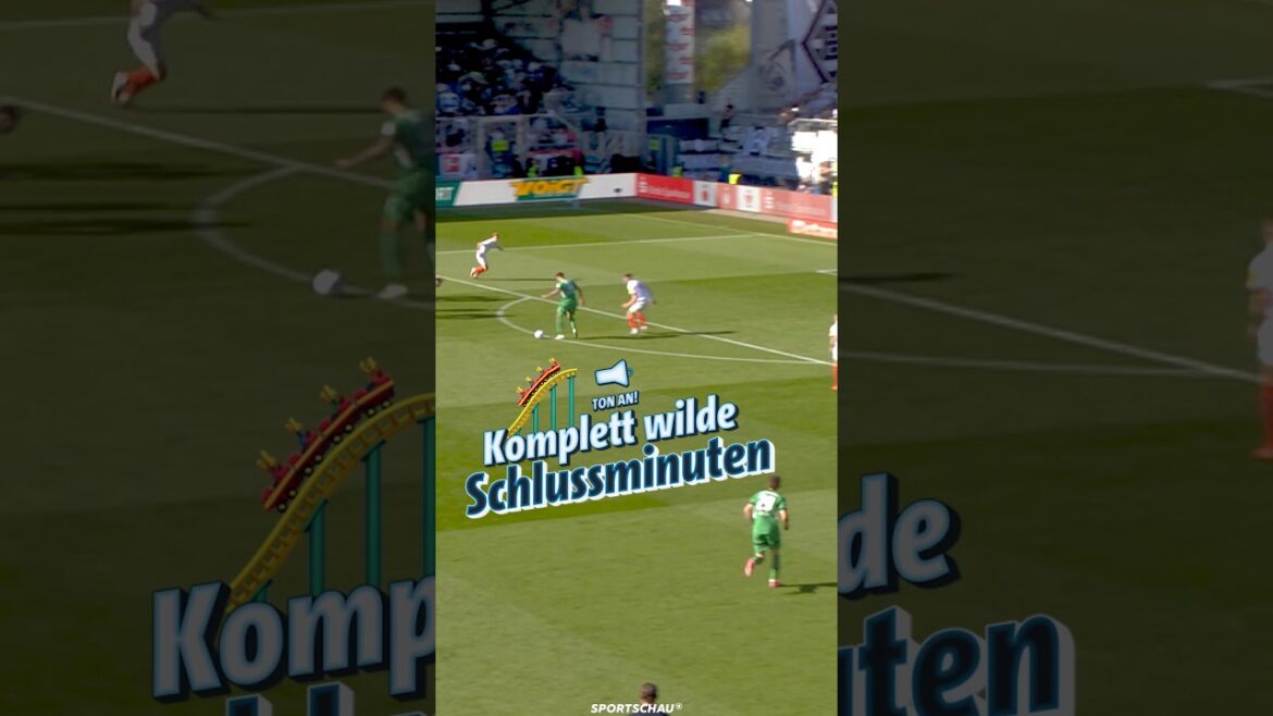 Phase finale sauvage! Kiel contre Gladbach | Sportschau Football #Shorts