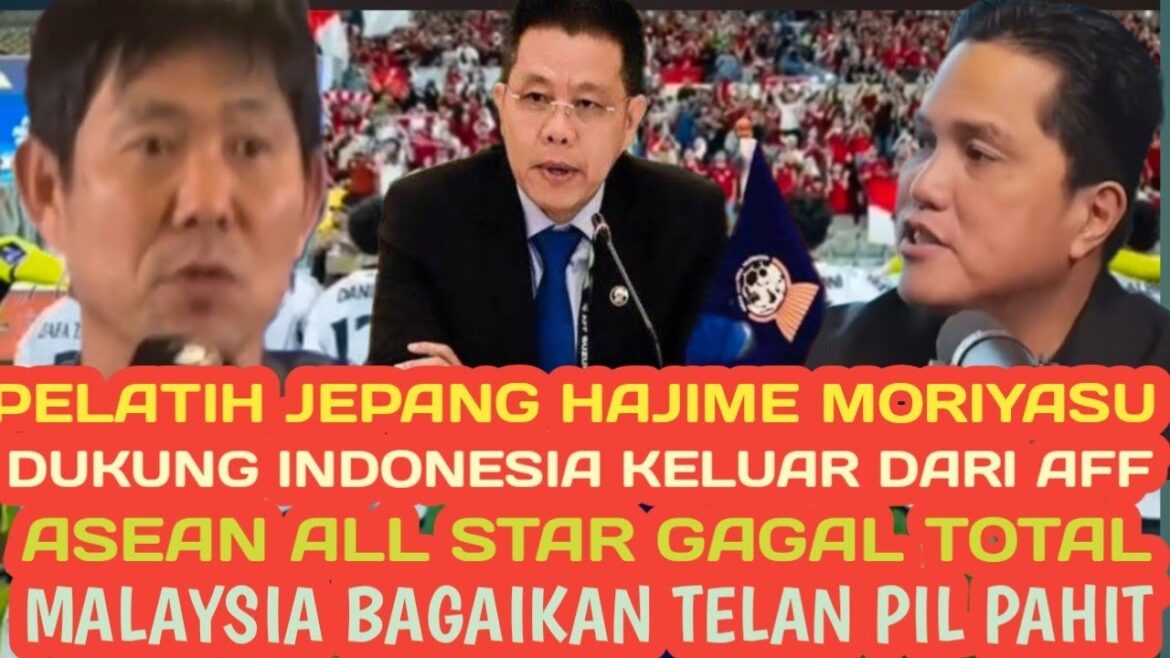 L’entraîneur japonais Hajime Moriyasu soutient l’Indonésie à partir d’AFF Malaysia comme avaler une pilule amère L'entraîneur japonais Hajime Moriyasu soutient l'Indonésie à partir d'AFF Malaysia comme avaler une pilule amère