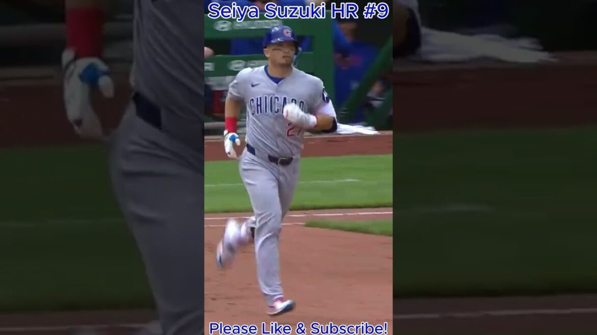 Seiya Suzuki frappe le 9e home run de la saison!