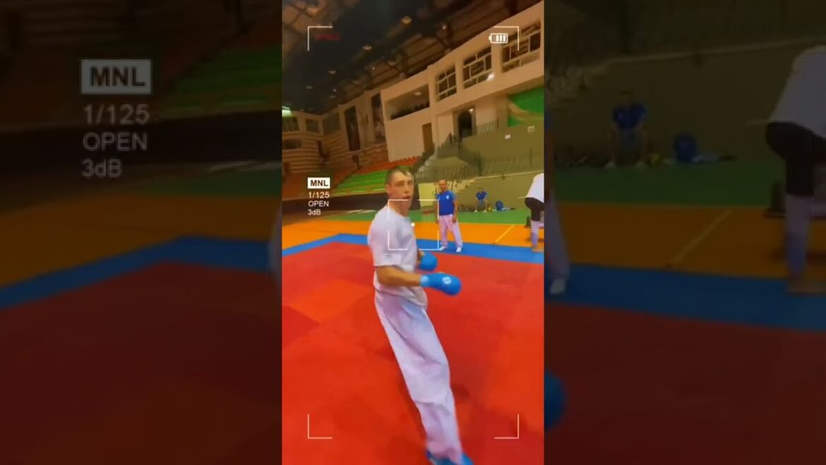 Entraînement Shadow Kumite avec Sensei Horuna 2e place à Tokyo 2020 Olympics #KarateLife #Karate #wkf