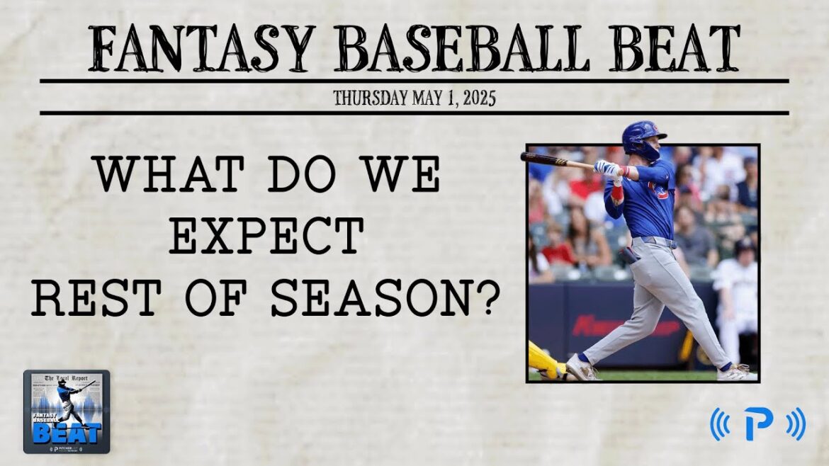 En jetant un œil aux projections du reste de la saison I fantasy Baseball Beat EP 016