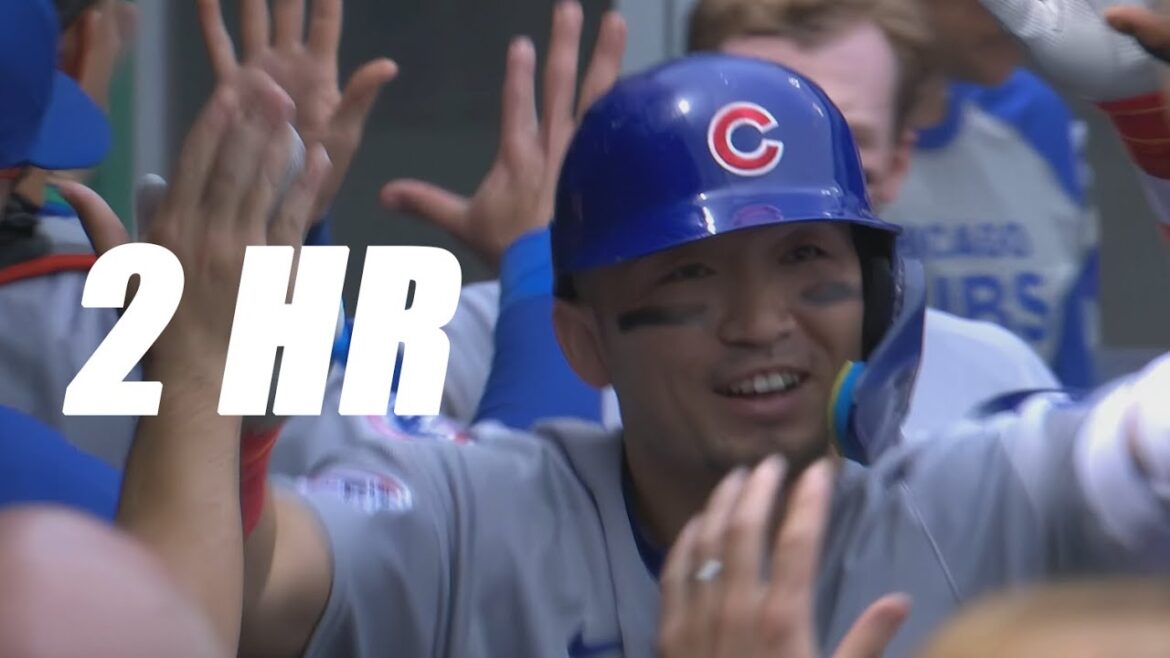 Seiya Suzuki Homers deux fois par rapport aux pirates!