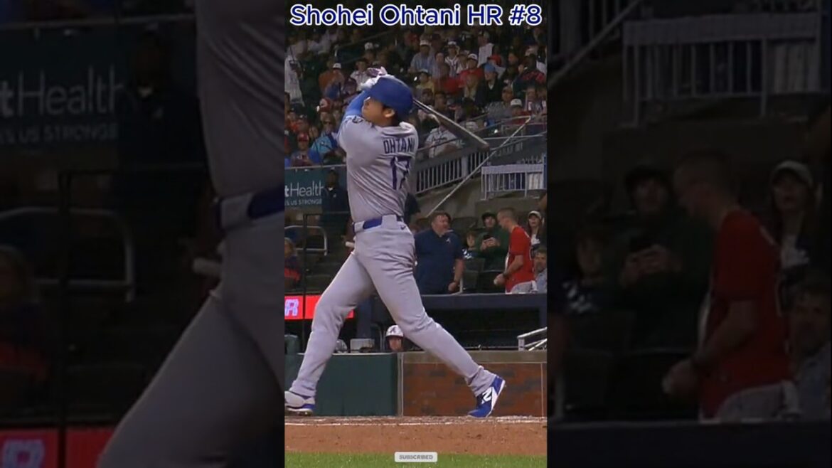 Shohei Ohtani frappe le 8e home run de la saison!