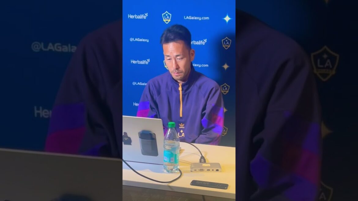 Maya Yoshida donne des conseils aux jeunes défenseurs #football #lagalaxy #soccer