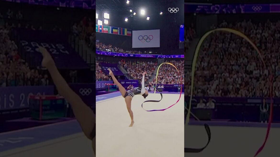 Barbara Domingos understood the assignment and went full Gaga at #Paris2024. 🖤 #Olympics #BadRomance Barbara Domingos understood the assignment and went full Gaga at #Paris2024. 🖤 #Olympics #BadRomance