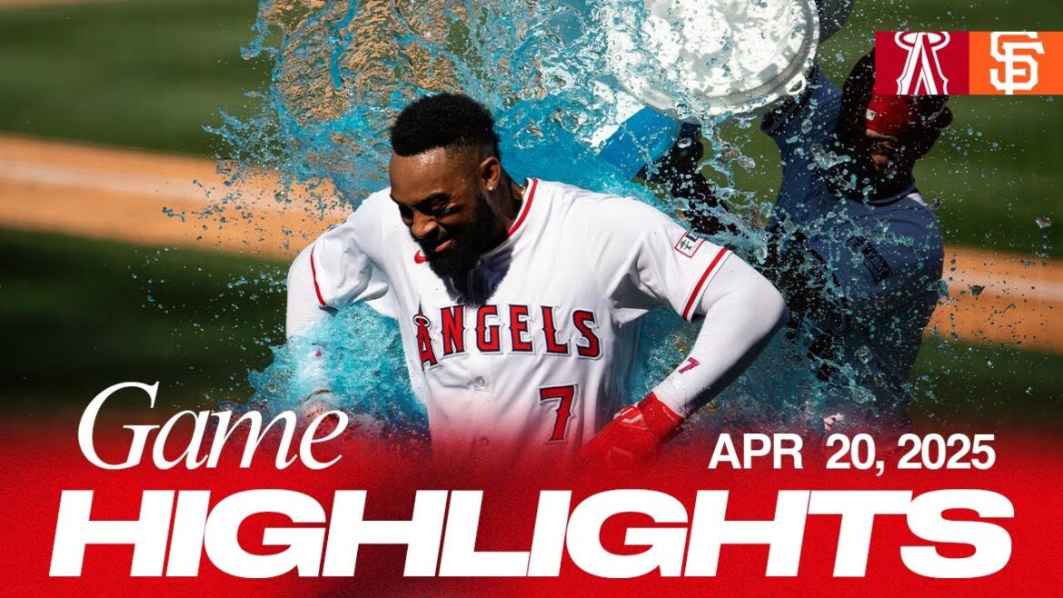 Giants vs Angels Highlights (20/20/25) | Faits saillants MLB Giants vs Angels Highlights (20/20/25) | Faits saillants MLB
