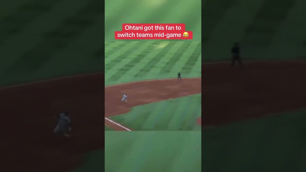 Ne sous-estimez pas l'aura de Shohei Ohtani 😅