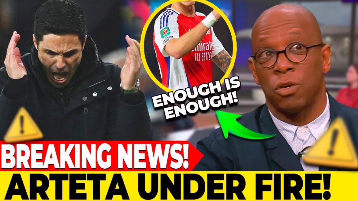 Il suffit de faire! Ian Wright explose plus de 42 millions de livres sterling - Arteta Under Fire! Arsenal News