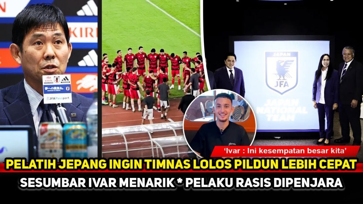 Confesser optimiste! Ambition ivar jenner voir l'aide japonaise ~ Hajime Moriyasu UNTUNT National Team