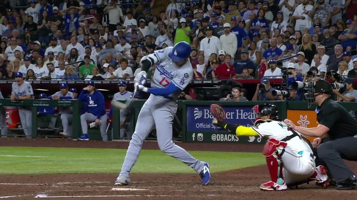 Shohei Ohtani son home run n ° 11 sur la saison contre les Diamondbacks | ESPN MLB