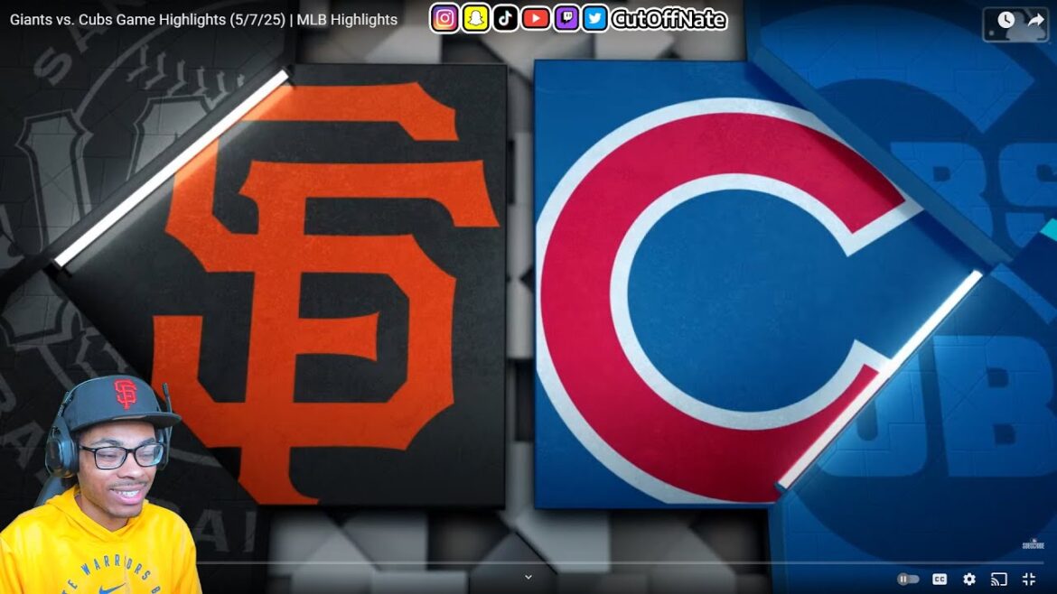 Le fan des Giants réagit aux points forts du jeu Giants vs Cubs (5/7/25) | Faits saillants MLB Le fan des Giants réagit aux points forts du jeu Giants vs Cubs (5/7/25) | Faits saillants MLB
