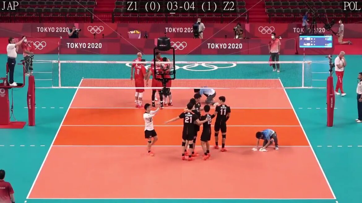 Volleyball Japon vs Pologne Amazing Full Match Tokyo Olympics