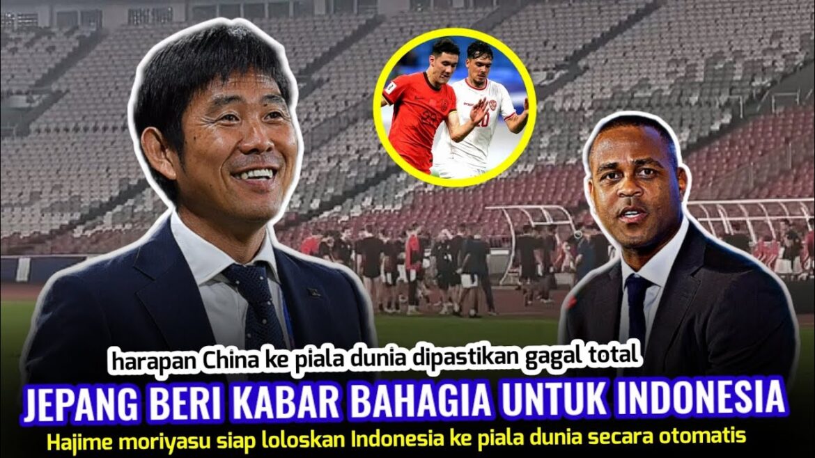 Hajime Moriyasu a transmis une bonne nouvelle à Patrick Kluivert pour se qualifier pour la Coupe du monde 2026