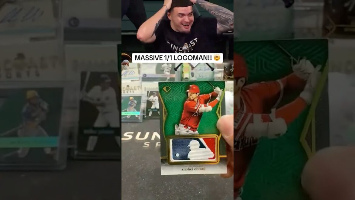 SHOHEI OTANI 1/1 CARTE LOGMAN !! 🤯🔥