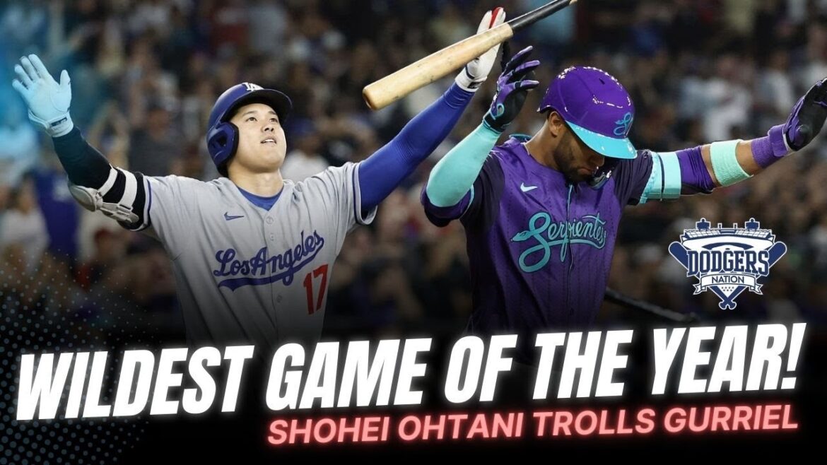 MUST-See: Shohei Ohtani Trolls Lourdes Gurriel Jr dans Dodgers Game Wild le plus de l'année!