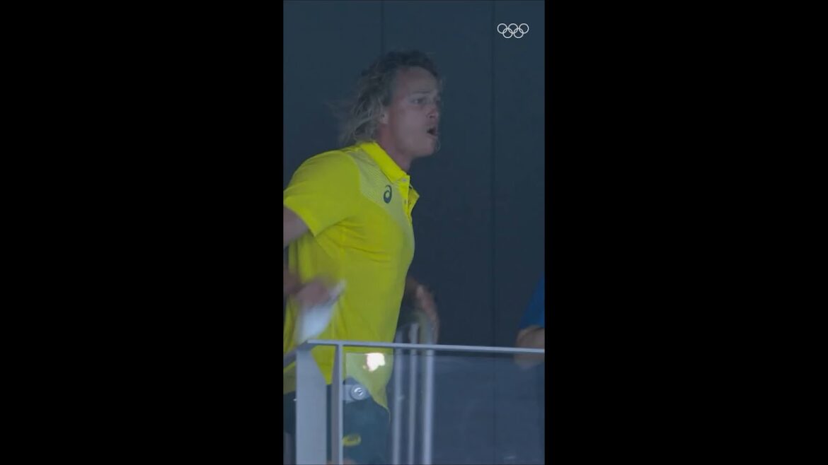 De Tokyo 2020 à Paris 2024, l'entraîneur Dean Boxall a été le plus grand partisan d'Ariarne Titmus! 🇦🇺🏊