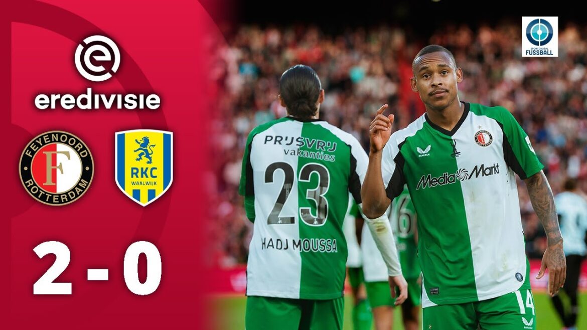 Paixão trifft und explique auf - feyenoord est waalwijk! | Feyenoord Rotterdam - RKC Waalwijk